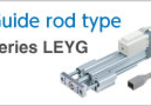 Electric Actuator/Guide Rod Type, Motor Top Mounting Type LEYG